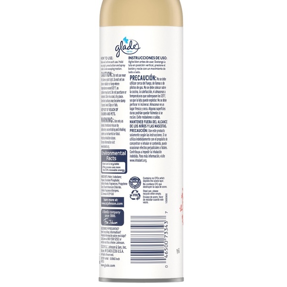 Glade Room Spray 1 CT, Apple Cinnamon, 8
OZ. Total, Air Freshener - Picture 2 of 8